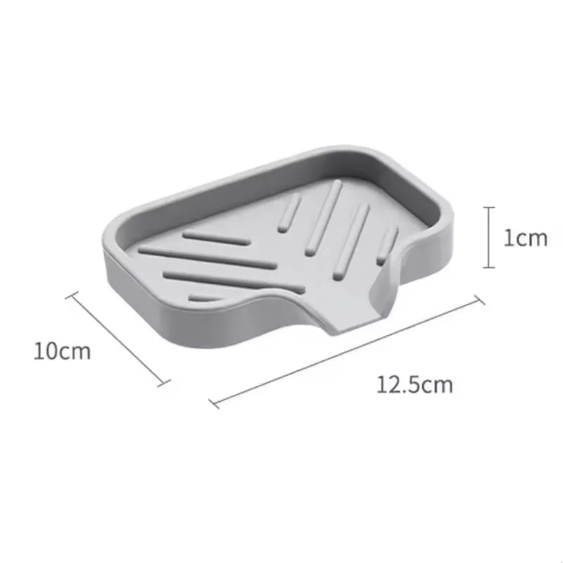 Transform Your Kitchen with Our Versatile Sink Silicone Tray – Perfect for Soap, Sponge, and Brush Storage!