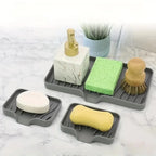 Transform Your Kitchen with Our Versatile Sink Silicone Tray – Perfect for Soap, Sponge, and Brush Storage!